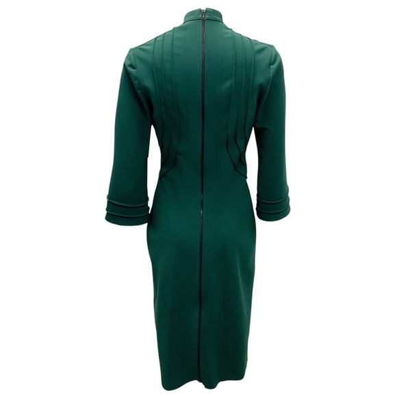 MARIA PINTO CYPRESS GREEN STING DRESS - Picture 3 of 6